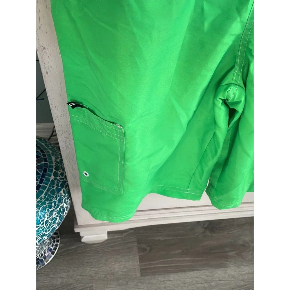 Nautica boys, neon green swim trunks new with tags size XL, 18/20